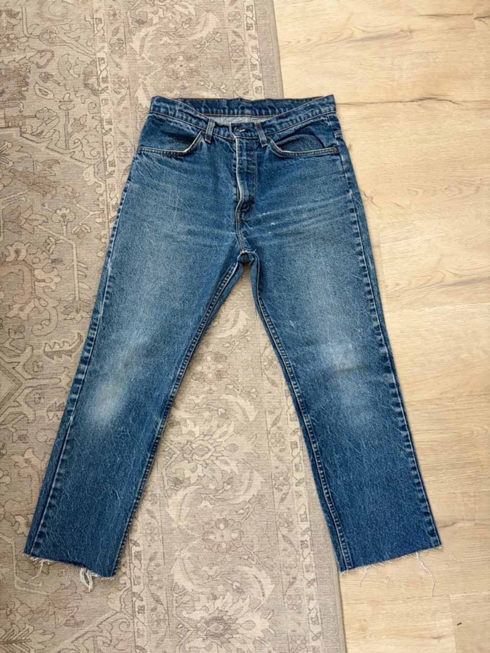 Vintage Levi’s 519 Washed Blue Jean